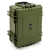 B&W Outdoor Case Typ 6800 2 Rollen,  Leer,  Grün