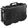 B&W Outdoor Case Typ 70 2 Rollen,  Würfelschaum,  Schwarz