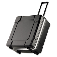 bwh Koffer Mobil-Transit Fahrradkoffer schwarz 63 cm 2 Rollen