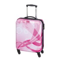 CHECK.IN Atlantis Damen Handgepäck Trolley S,  4 Rollen,  54 cm,  30 L,  Pink