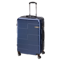 CHECK.IN Berlin Trolley L,  4 Rollen,  78 cm,  96 L,  Blau