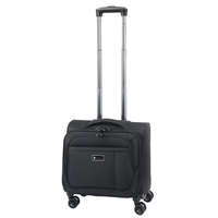 CHECK.IN Diplomat Businesstrolley 4 Rollen,  42 cm,  29 L,  Schwarz