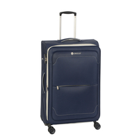CHECK.IN Monaco Trolley M,  4 Rollen,  68 cm,  79 L,  Blau-grau