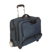 Dermata Business Trolley 47 cm 2 Rollen,  Türkis