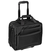 Dermata Business Trolley Nylon 47 cm 2 Rollen,  Schwarz