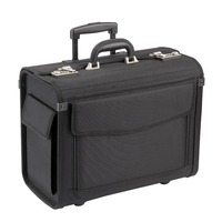 Dermata Office Case 45, 5 cm 2 Rollen,  Schwarz