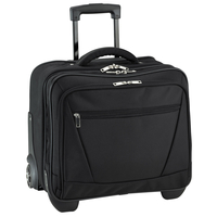 d&n Business & Travel Pilotenkoffer 42 cm 2 Rollen,  Schwarz