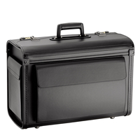 d&n Business & Travel Pilotenkoffer 46 cm,  Schwarz