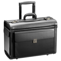 d&n Business & Travel Pilotenkoffer 48 cm 2 Rollen,  Schwarz