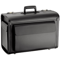 d&n Business & Travel Pilotenkoffer 51 cm,  Schwarz