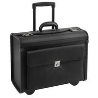 d&n Business Line Pilotenkoffer 48 cm 2 Rollen,  Schwarz