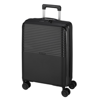 d&n Travel Line 4000 Handgepäck Trolley S,  4 Rollen,  55 cm,  39 L,  Schwarz