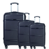 d&n Travel Line 4200 Koffer Set 3-teilig 4 Rollen S-M-L,  Blau