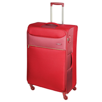 d&n Travel Line 6304 Trolley M,  4 Rollen,  67 cm,  65 L,  Rot