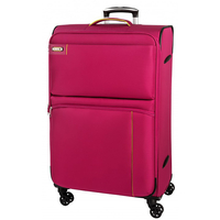 d&n Travel Line 6704 Damen Trolley L,  4 Rollen,  75 cm,  95 L,  Pink