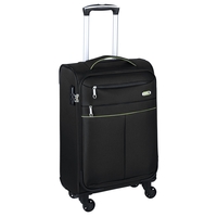 d&n Travel Line 6704 Handgepäck Trolley S,  4 Rollen,  55 cm,  33 L,  Schwarz