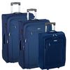 d&n Travel Line 6800 Koffer-Set 3-teilig 2 Rollen S-M-L,  Blau
