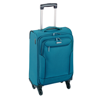 d&n Travel Line 6804 Handgepäck Trolley S,  4 Rollen,  55 cm,  35 L,  Türkis