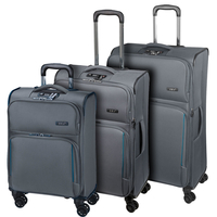 d&n Travel Line 7904 Trolley-Set 55/69 4 Rollen,  0 cm,  Grau