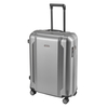 d&n Travel Line 8100 Handgepäck Trolley S,  4 Rollen,  54 cm,  39 L,  Silber