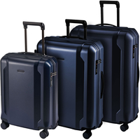 d&n Travel Line 8100 Trolley-Set 54/65 4 Rollen,  0 cm,  Blau