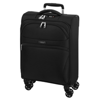 d&n Travel Line 9104 Handgepäck Trolley S,  4 Rollen,  55 cm,  35 L,  Schwarz