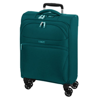 d&n Travel Line 9104 Handgepäck Trolley S,  4 Rollen,  55 cm,  35 L,  Türkis