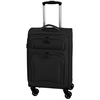 d&n Travel Line 9204 Handgepäck Trolley S,  4 Rollen,  55 cm,  33 L,  Schwarz
