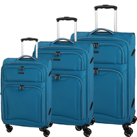 d&n Travel Line 9204 Kofferset 55/66 4 Rollen,  0 cm,  Türkis