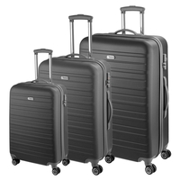 d&n Travel Line 9400 Kofferset 3-teilig,  Grau