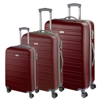 d&n Travel Line 9400 Kofferset 3-teilig,  Rot