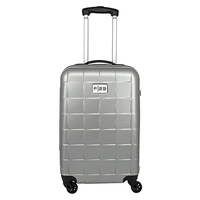 F23 Wave 3.0 Handgepäck Trolley S,  4 Rollen,  58 cm,  39 L,  Silber