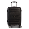 Fabrizio Alpha Handgepäck Trolley S,  4 Rollen,  55 cm,  38 L,  Schwarz