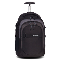 Fabrizio Best Way Evolution Rucksack 51 cm 2 Rollen,  Schwarz