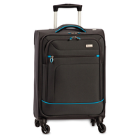 Fabrizio Globetrotter Handgepäck Trolley S,  4 Rollen,  56 cm,  27 L,  Grau
