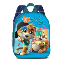 Fabrizio Kids 44 Cats Jungen Rucksack 29 cm,  Blau