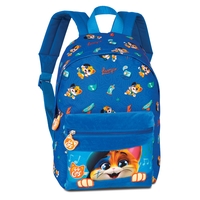 Fabrizio Kids 44 Cats Jungen Rucksack 36 cm,  Blau