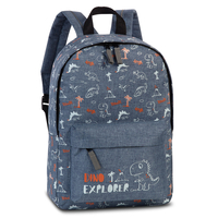 Fabrizio Kids Jungen Rucksack 36 cm,  Blau