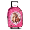 Fabrizio Kids Pferde Mädchen Kinderkoffer 42 cm 2 Rollen,  Pink