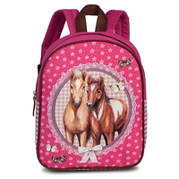 Fabrizio Kids Pferde Rucksack 29 cm,  Pink