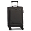 Fabrizio Modus Handgepäck Trolley S,  4 Rollen,  56 cm,  31 L,  Schwarz