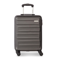 Fabrizio Worldpack Atlanta Handgepäck Trolley S,  4 Rollen,  54 cm,  35 L,  Grau