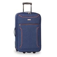 Fabrizio Worldpack Boston Trolley L,  2 Rollen,  72 cm,  56 L,  Blau