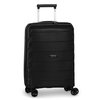 Fabrizio Worldpack Capri Handgepäck Trolley S,  4 Rollen,  54 cm,  32 L,  Schwarz