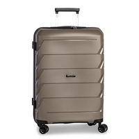 Fabrizio Worldpack Capri Trolley M,  4 Rollen,  66 cm,  59 L,  Braun