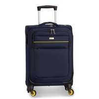 Fabrizio Worldpack District Handgepäck Trolley S,  4 Rollen,  55 cm,  27 L,  Blau