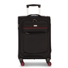 Fabrizio Worldpack District Handgepäck Trolley S,  4 Rollen,  55 cm,  27 L,  Schwarz