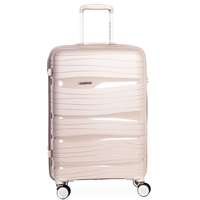 Fabrizio Worldpack Miami Trolley M,  4 Rollen,  65 cm,  61 L,  Beige