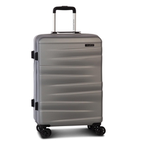 Fabrizio Worldpack Montreal Trolley M,  4 Rollen,  65 cm,  61 L,  Silber