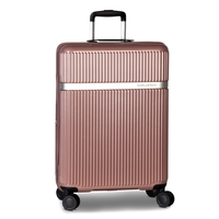 Fabrizio Worldpack Orlando Damen Handgepäck Trolley S,  4 Rollen,  56 cm,  39 L,  Rosa